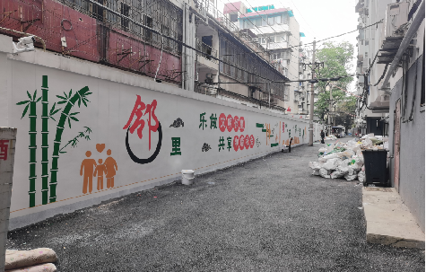 临泉在地面做彩绘如何能更持久?