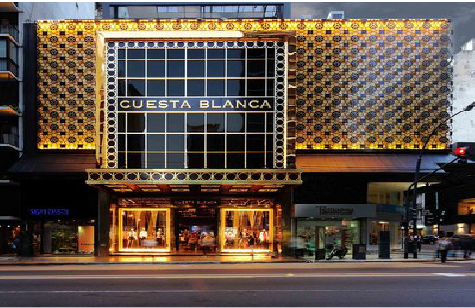 临泉门头设计与商业空间的纽带。