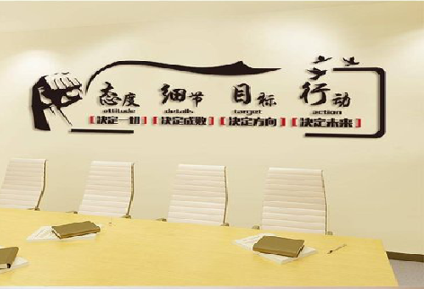 临泉企业文化墙主要展示什么?