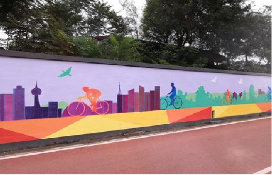 临泉墙体彩绘-围墙