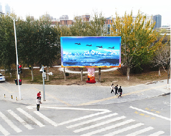 临泉户外大屏广告投放要点。