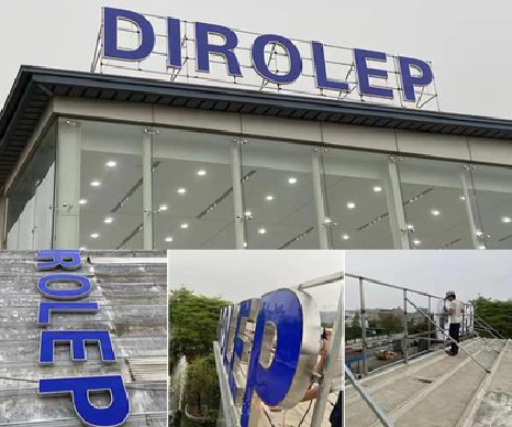 临泉楼顶发光字安装的注意事项。